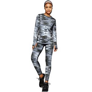 Women's Champion Graphic Print Base Layer Yoga Leggings