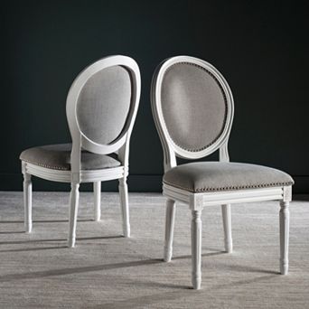 Safavieh Holloway Oval Dining Chair 2 pc Set