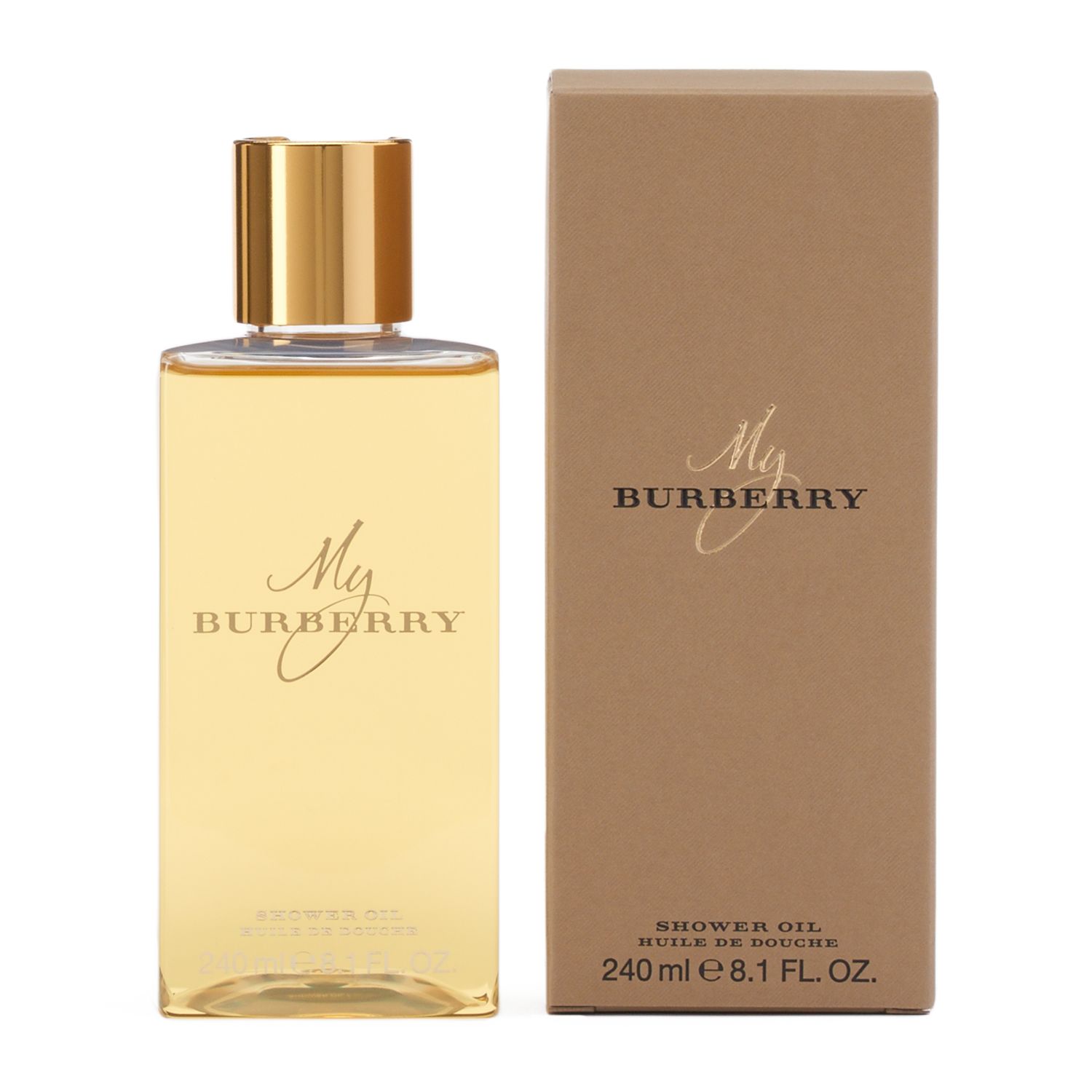 my burberry shower oil