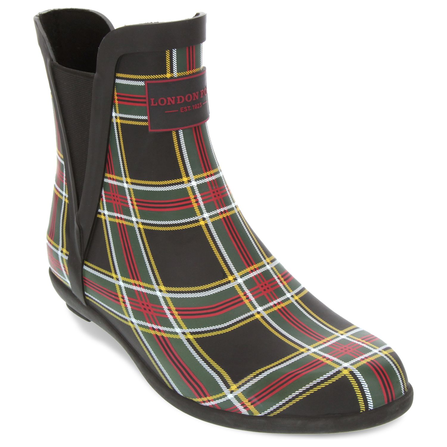 kohls red ankle boots