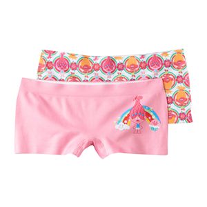 Girls 6-16 DreamWorks Trolls Poppy & DJ Suki 2-pk. Seamless Boyshorts