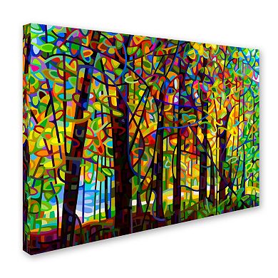 Trademark Fine Art Standing Room Only Canvas Wall Art