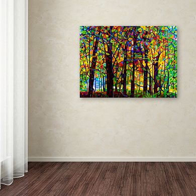 Trademark Fine Art Standing Room Only Canvas Wall Art