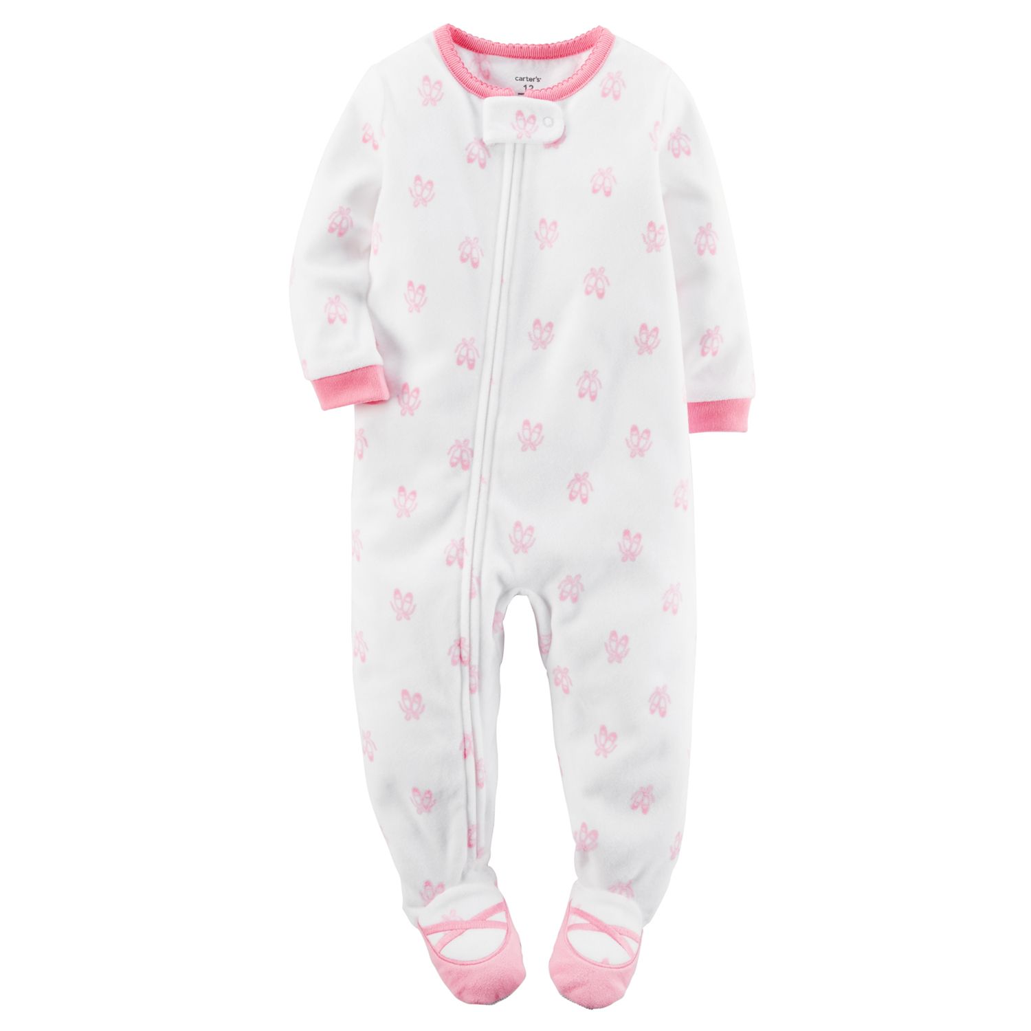carters fleece footed pajamas