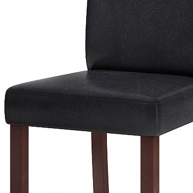 Simpli Home Acadian Parson Dining Chair 2-piece Set