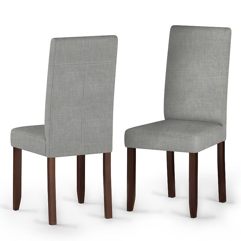 34056216 Simpli Home Acadian Parson Dining Chair 2-piece Se sku 34056216