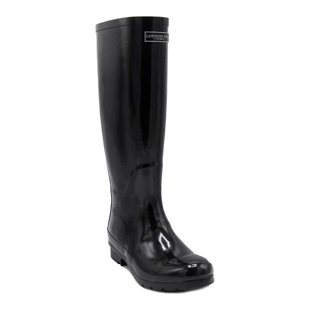 London fog clearance black boots