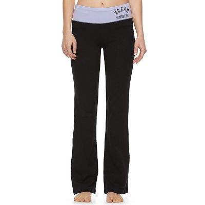 Juniors SO Sleep Contour Bootcut Yoga Pants