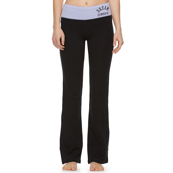 Juniors' SO® Sleep Contour Bootcut Yoga Pants