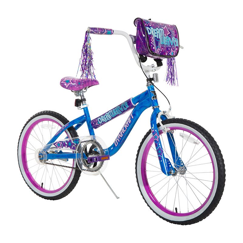 UPC 087876110231 product image for Girls Dynacraft 20-Inch Wheel Dream Weaver Bike, Blue | upcitemdb.com