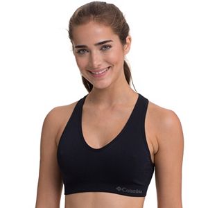 Columbia Bras: Omni-Wick Seamless Racerback Solid Sports Bra RH1C021