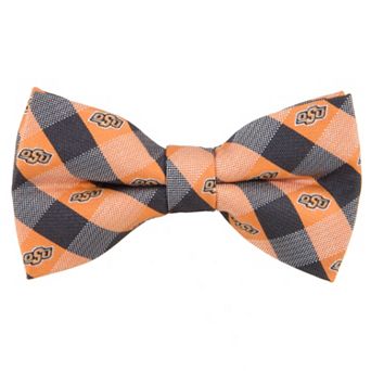 Adult NCAA Check Woven Bow Tie