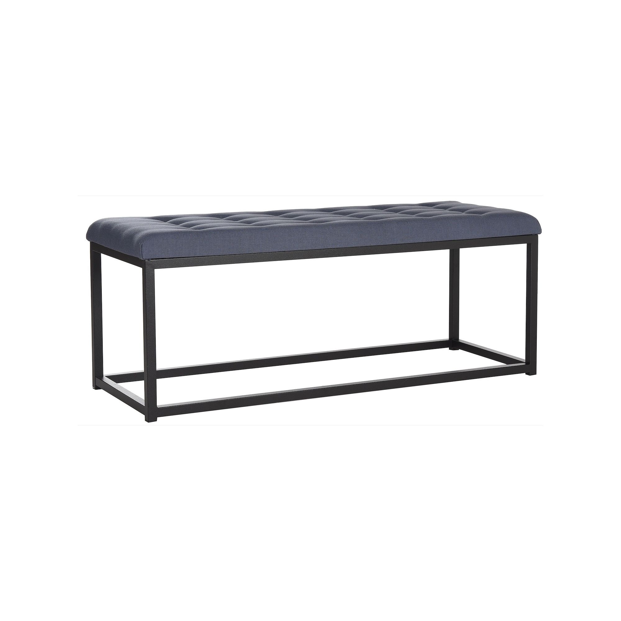 Safavieh Reynolds Linen Bench, Blue