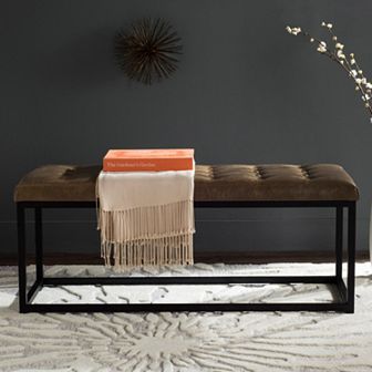 Safavieh Reynolds Linen Bench