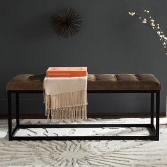 Safavieh Reynolds Linen Bench