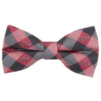 Adult NCAA Check Woven Bow Tie