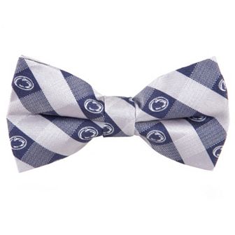 Adult NCAA Check Woven Bow Tie