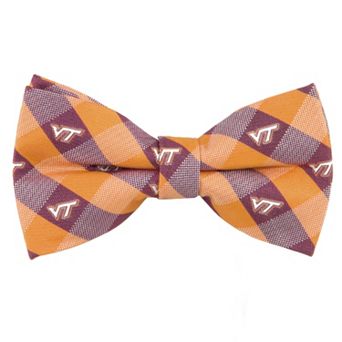 Adult NCAA Check Woven Bow Tie
