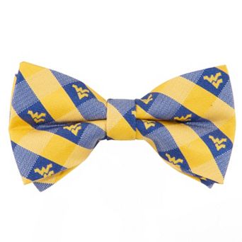 Adult NCAA Check Woven Bow Tie