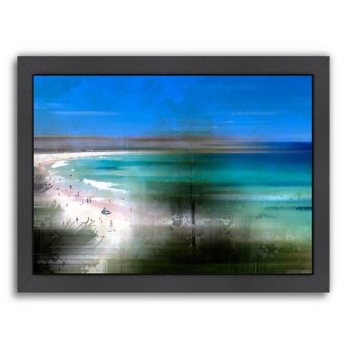 Americanflat Scenery Art Bondi Beach Framed Wall Art