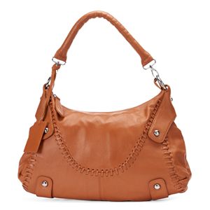 Donna Bella Timeless Beauty Leather Laced Hobo