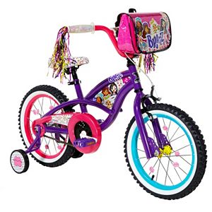 Girls Bratz 16-Inch Wheel Bike with Training Wheels