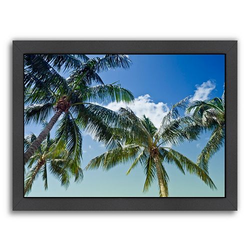 Americanflat Palm Trees Framed Wall Art