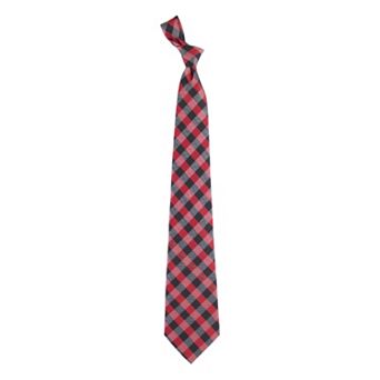 Adult NCAA Check Woven Tie