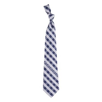 Adult NCAA Check Woven Tie