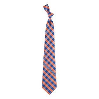 Adult NCAA Check Woven Tie