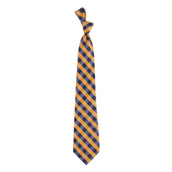 Adult NCAA Check Woven Tie