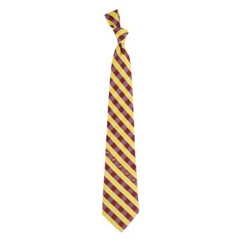 Adult NCAA Check Woven Tie