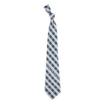 Adult NCAA Check Woven Tie