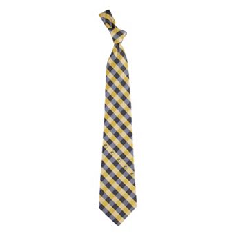 Adult NCAA Check Woven Tie