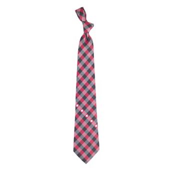 Adult NCAA Check Woven Tie