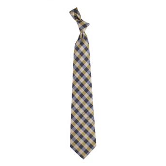Adult NCAA Check Woven Tie