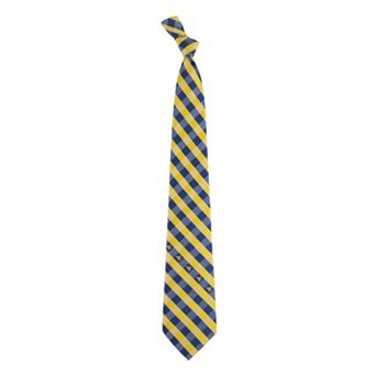 Adult NCAA Check Woven Tie