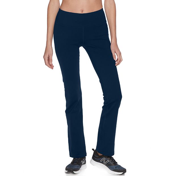 Tek Gear Women's Shapewear Fit & Flare Pants Black Size M - $20