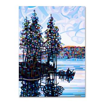 Trademark Fine Art Haliburton Morning Canvas Wall Art