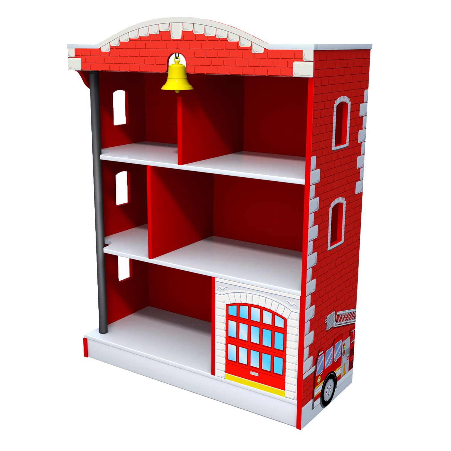 kidkraft wooden firehouse