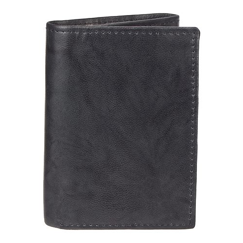 Men's Croft & Barrow® RFIDBlocking Crunch ExtraCapacity Trifold Wallet