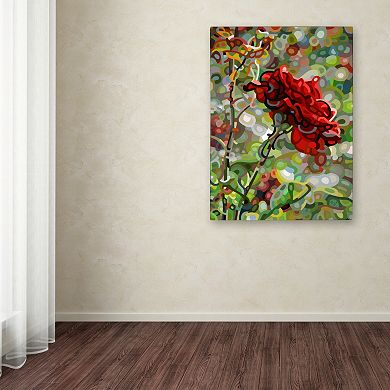 Trademark Fine Art Mandy Budan "Last Rose Of Summer" Canvas Wall Art