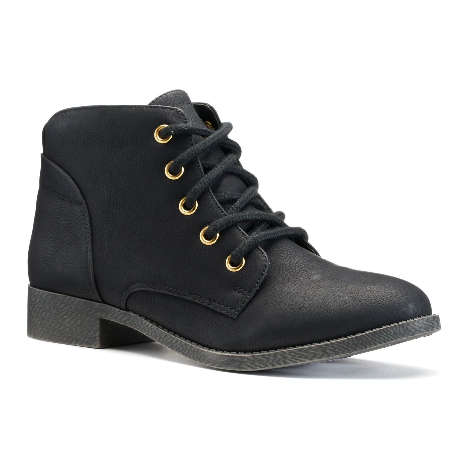 black ankle boots kohls