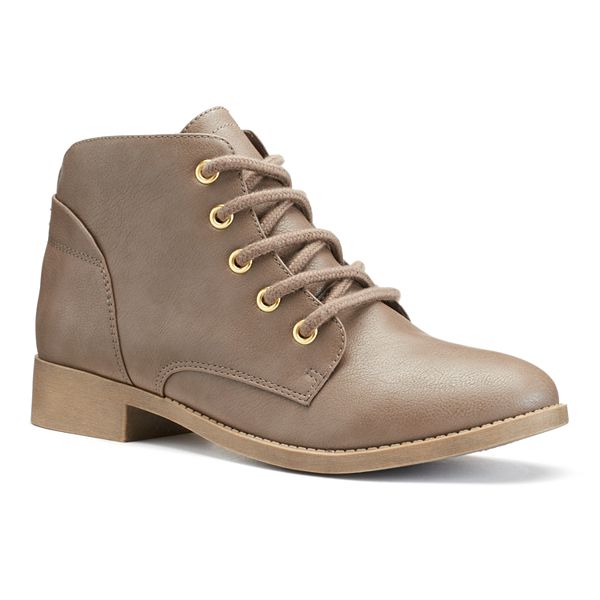 SO® Women's LaceUp Ankle Boots