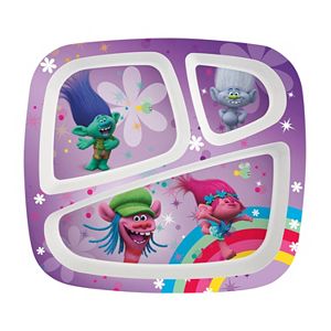 DreamWorks Trolls 3-Section Plate