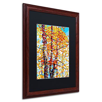 Trademark Fine Art Mandy Budan "Panoply" Matted Framed Wall Art
