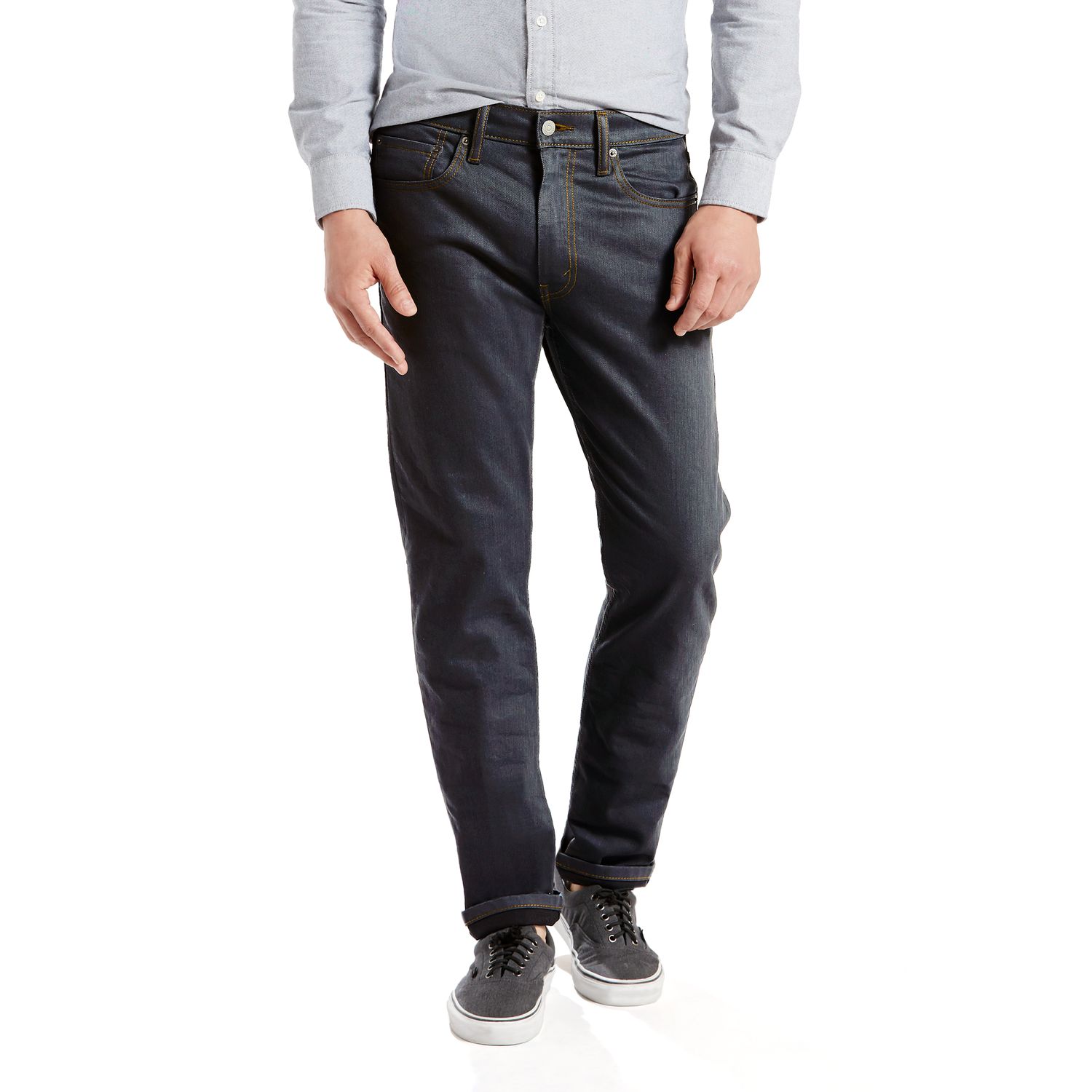 levi's 502 regular taper stretch jeans