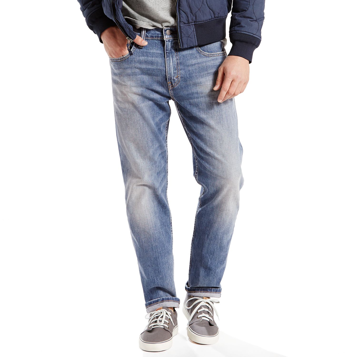 levi's herren 502 regular taper tapered fit jeans