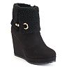 juicy couture wedge booties