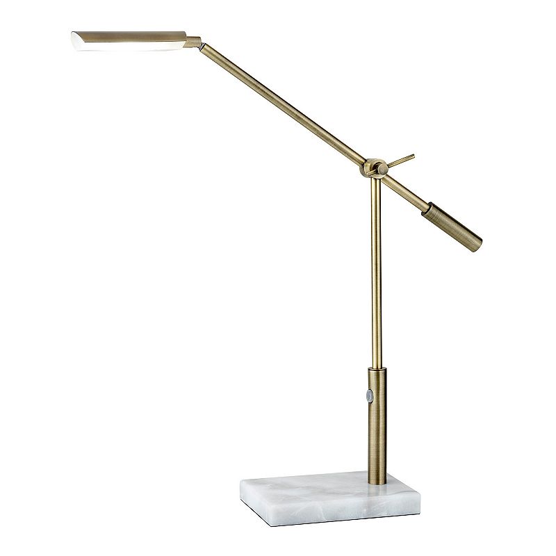 Adesso Vera LED Table Lamp, Gold